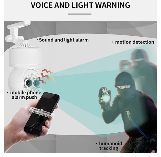 T6 Icsee 4Mp Double lens PtZ