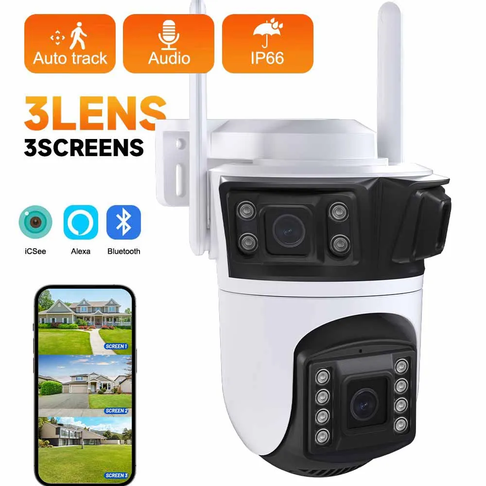 A55 Three Lens Icsee PTZ
