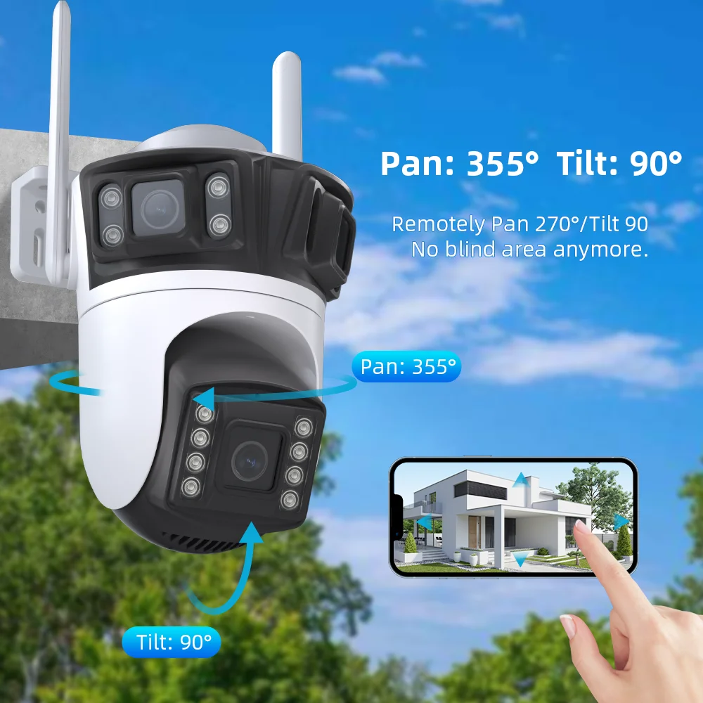 A55 Three Lens Icsee PTZ
