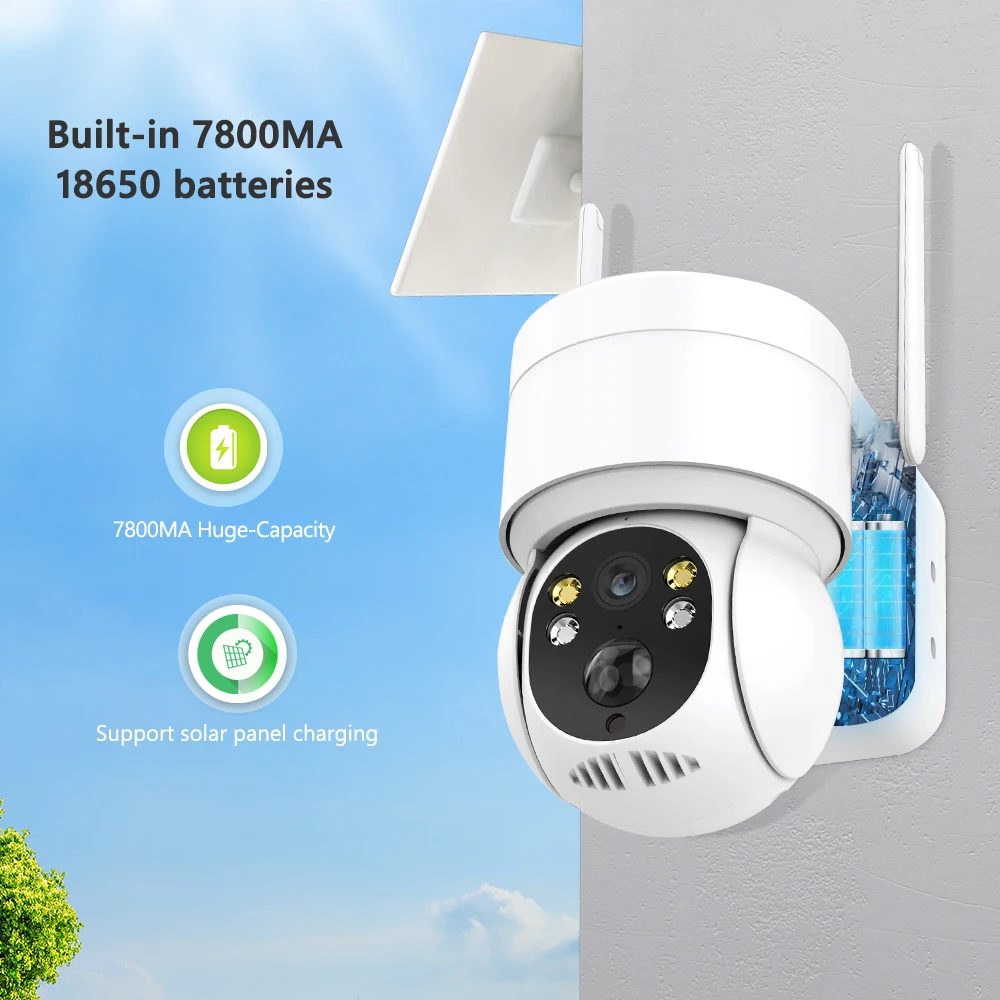 T2 4MP Solar Outdoor PTZ