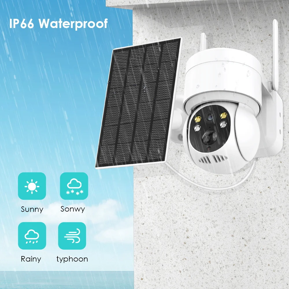T2 4MP Solar Outdoor PTZ