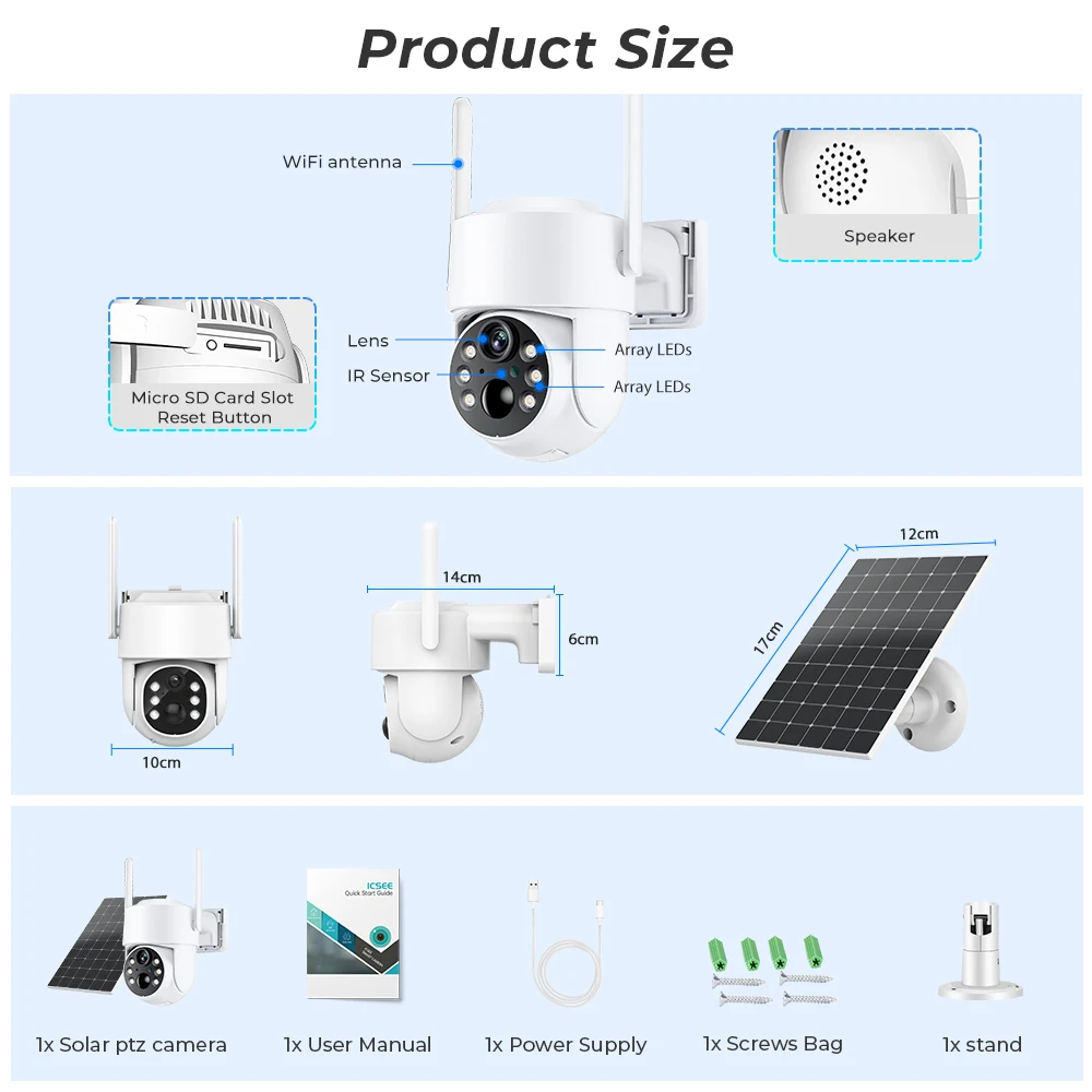 T2 4MP Solar Outdoor PTZ
