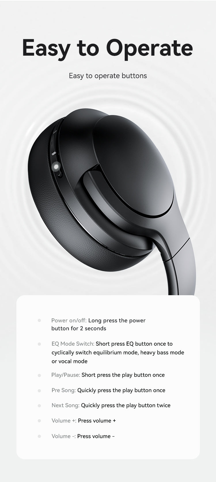 USAMS Wireless Headphones