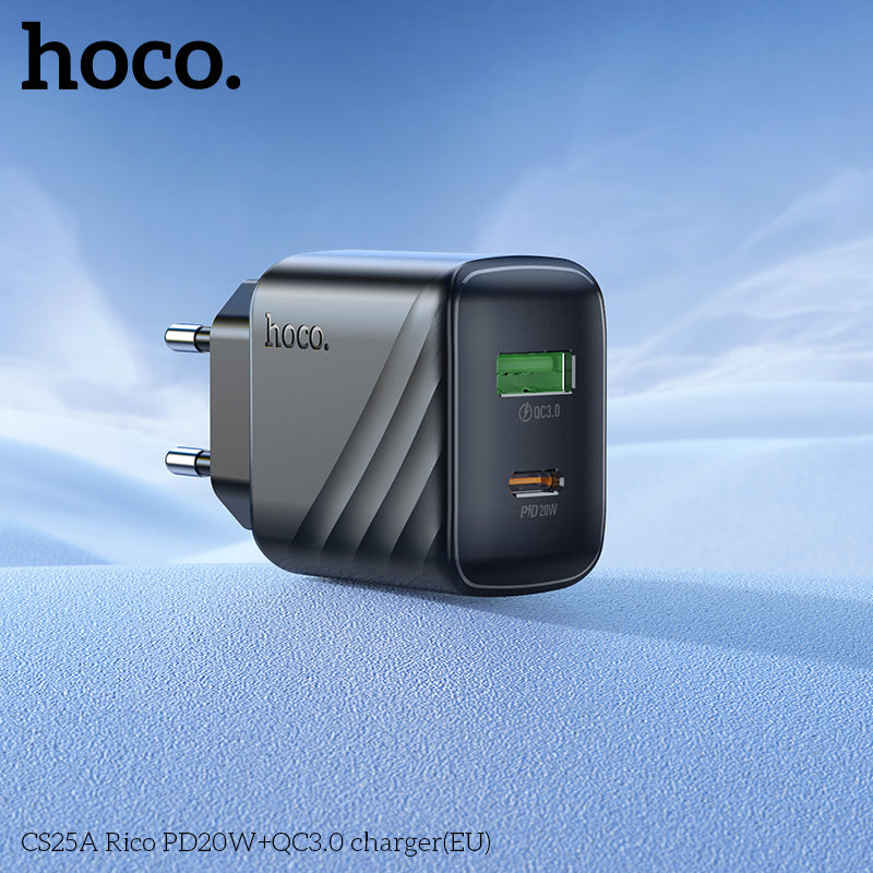 Charger Hoco CS25A, With cable (iphone)