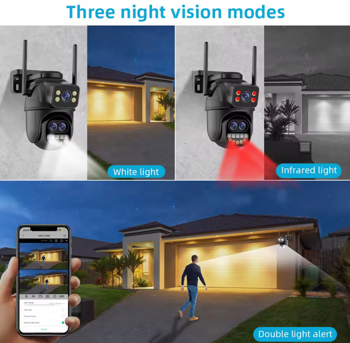 SR60 9MP (3MP+3MP+3MP) ICSEE OUTDOOR