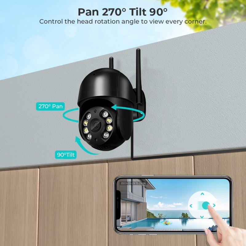 T88 ICSEE Outdoor 3MP UHD PTZ