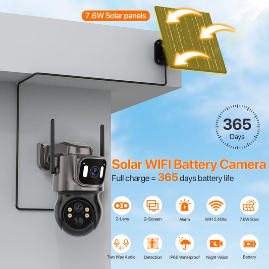 T3 Double lens Solar Ptz